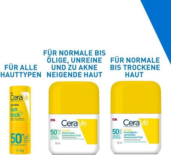 Produktbild CeraVe Sonnenschutz Stick (SPF 50+)