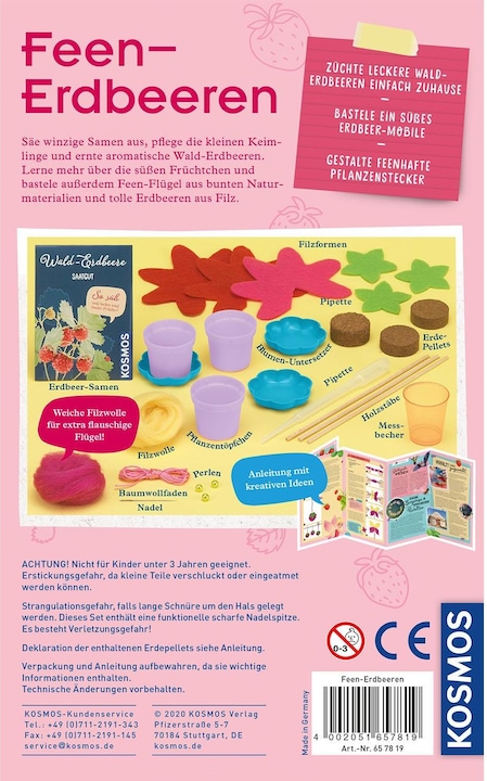 Produktbild Kosmos Feen-Erdbeeren
