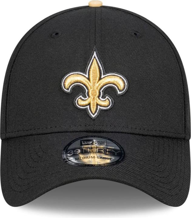 Actual product image New Era 39Thirty Stretch Cap - NFL New Orleans Saints - S/M (S/M)