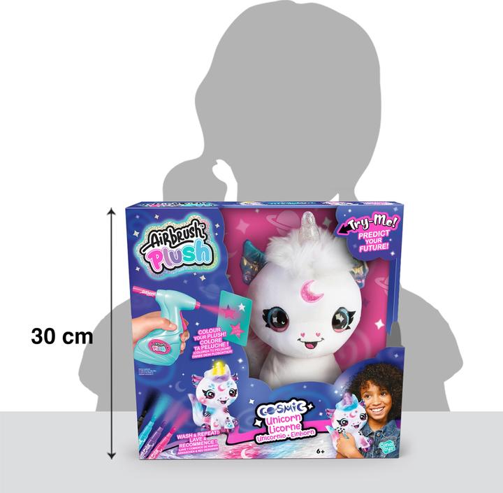 Actual product image Canal Toys Plush Cosmic Unicorn (36 cm)