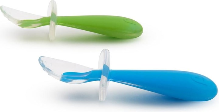 Actual product image Munchkin Silicone training spoon Gent Scoop (2 pcs)