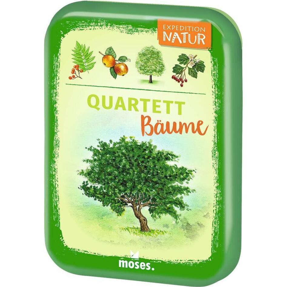 Moses Expedition Natur Quartett Bäume (Deutsch)