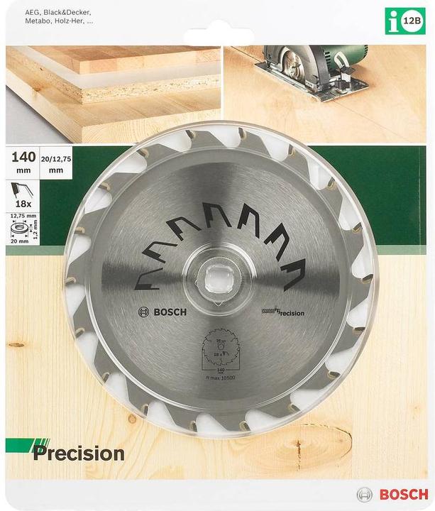 Productafbeelding Bosch Zubehör Cirkelzaagblad PRECISIESNEDEN