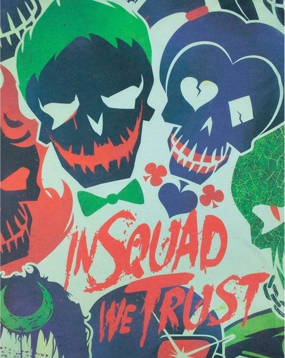 Actual product image Suicide Squad In Squad We Trust Tshirt (XL)