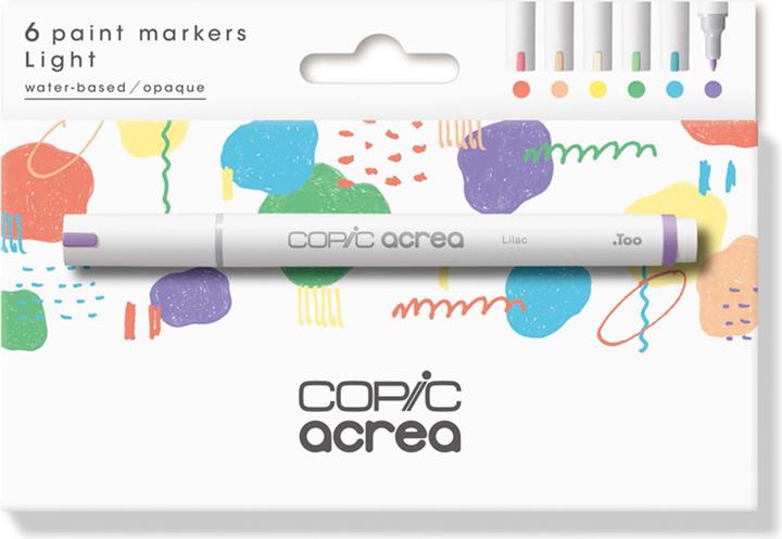Copic Marker acrea Set Light (6x)