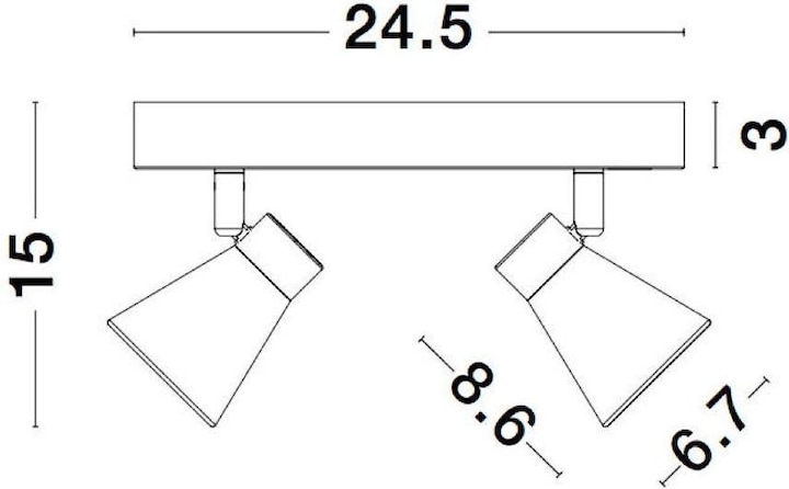 Produktbild Nova Luce Gropius (GU10)