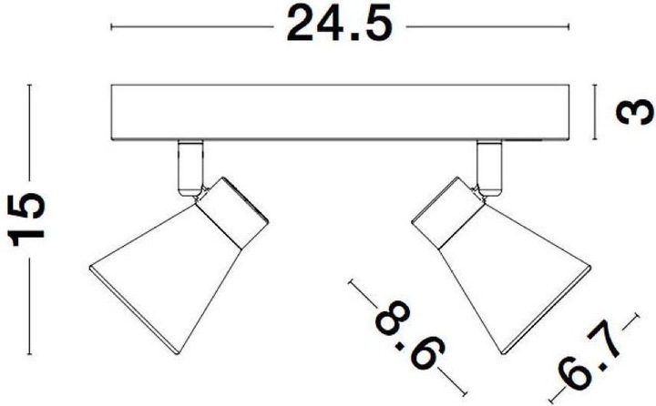 Image du produit Nova Luce Gropius (GU10)