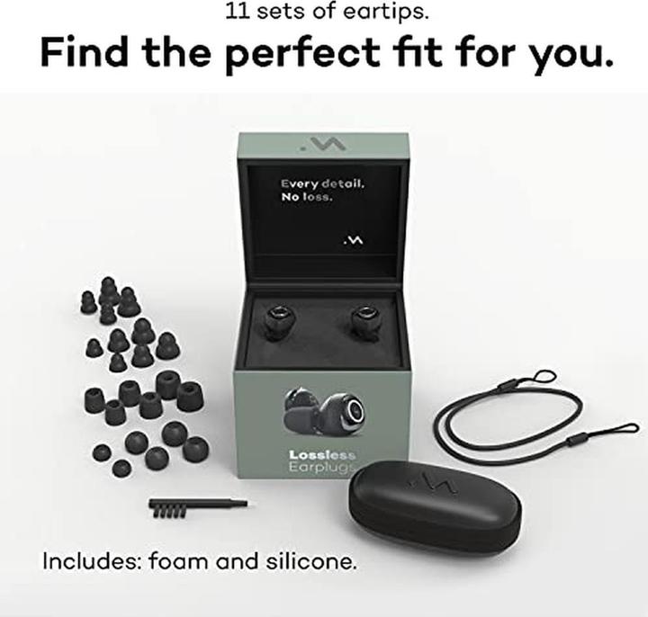 Actual product image Minuendo Lossless Earplugs