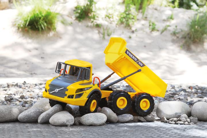 Image du produit Lena Tombereau articulé Volvo A25G dans une caisse Worxx