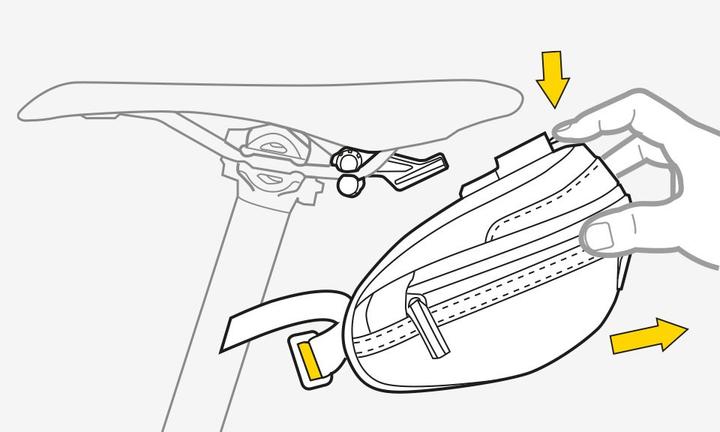 Productafbeelding Topeak Wig Pack II (0.95 l, Zadeltas)