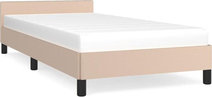 vidaXL Bettgestell mit Kopfteil (100 x 200 cm)