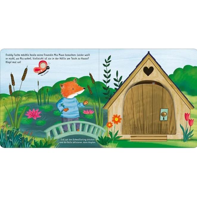Thumbnail - Klopf, klopf! Wohnt hier die kleine Maus?, Kinderbücher von Denise Hughes