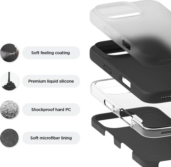 Produktbild Screenguard Liquid Silicone Case (Apple iPhone 16 Pro Max)