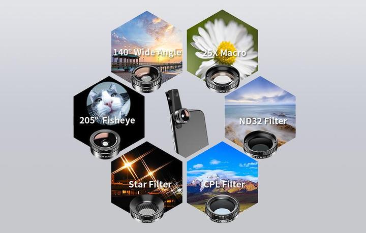 Produktbild Apexel Mobile Lens Kit
