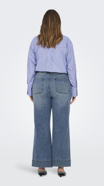 Actual product image Only CARJUICY Hohe Taille Weiter Beinschnitt Jeans Jeans mit weitem Bein (W48/L30)