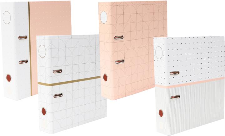 Ancor Ordner 8cm Unique 121810 assortiert A4 (A4, 80 mm, 1 Stk.)