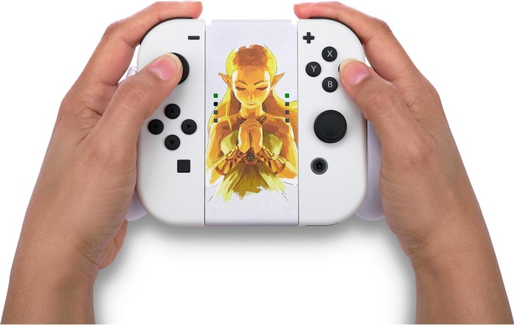 Actual product image PowerA Joy-Con Comfort Grip for Nintendo Switch - Princess Zelda (Switch, Switch OLED)