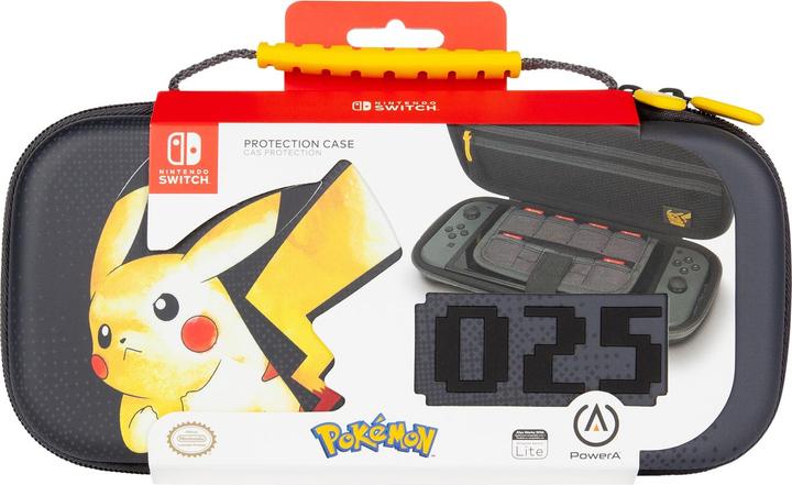 Image du produit PowerA Housse de protection Pikachu 025 (Switch Lite, Switch OLED, Switch)