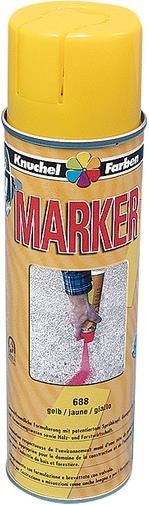 Image du produit Knuchel Marker Spray Marker 500ml (Blanc, 0.50 l)