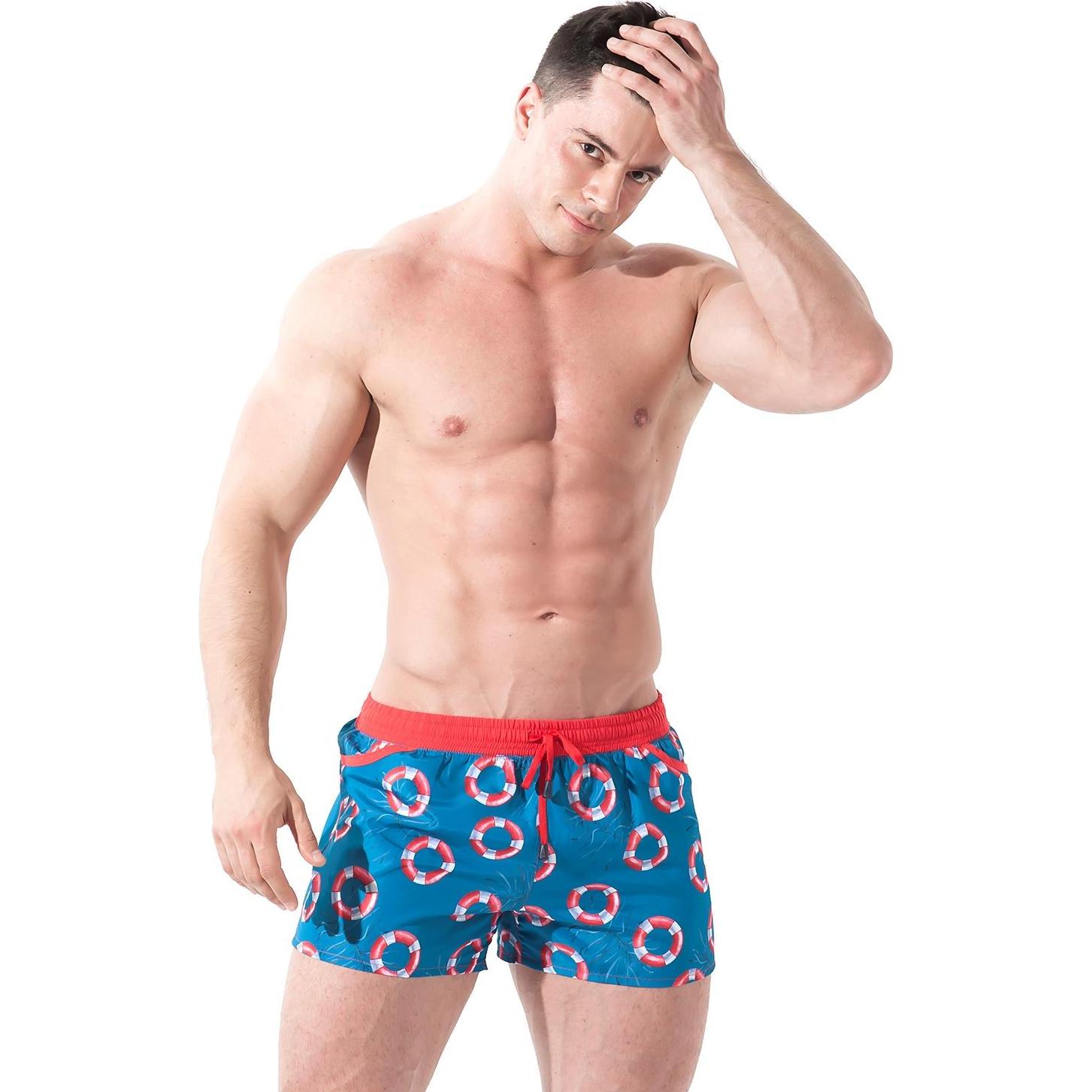 Alpha Male, Herren, Badehose, Badehose model 146246, Blau, (XL)