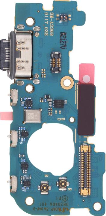 Actual product image Samsung USB-C charging socket + microphone (Module, Samsung Galaxy A33 5G)