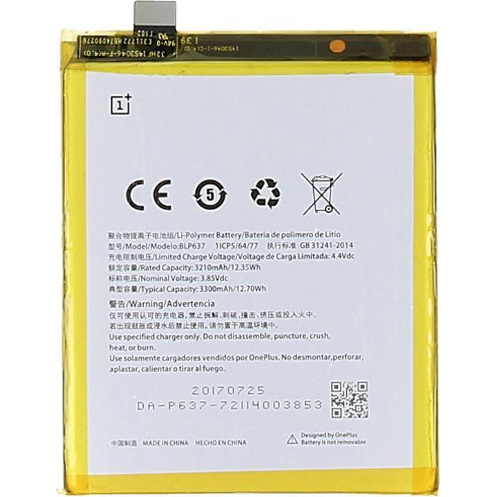 OnePlus 5 & 5T Battery, Batteria smartphone