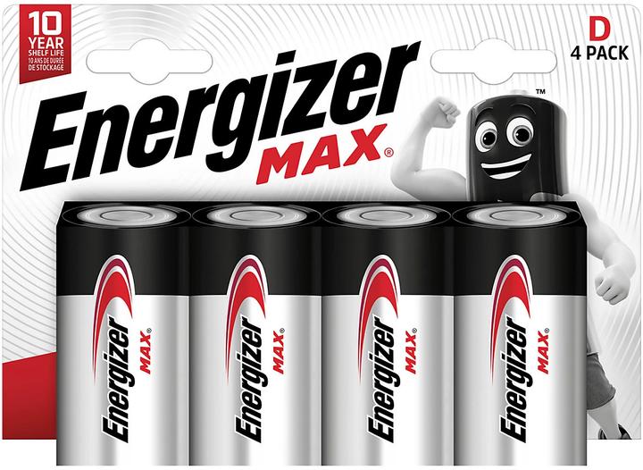 Energizer Max (4 pcs., D)