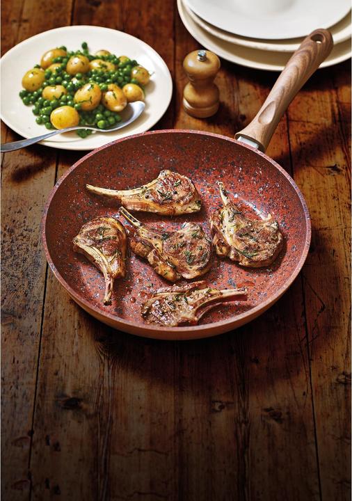 Produktbild Livington Copper & Stone Pan (25 cm, Bratpfanne, Kupfer, Aluminium, Stahl)