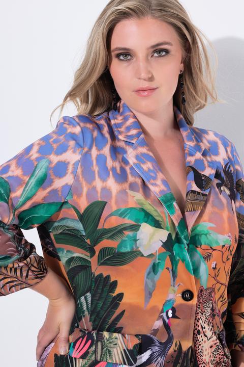 Produktbild Miamoda Scuba-Blazer, Classic Fit, Safari-Druck (42)