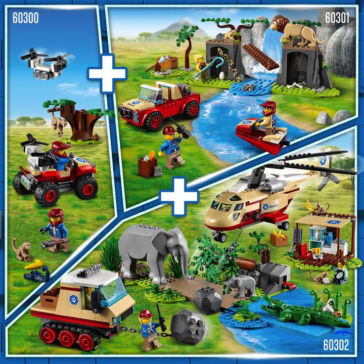 Produktbild LEGO Tierrettungs-Geländewagen (60301, LEGO City)