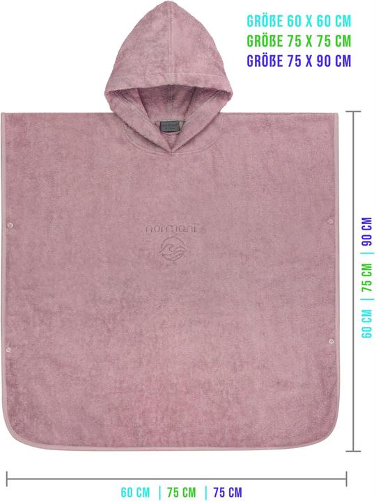 Produktbild Normani Kinder Baumwoll Badeponcho Manama - 9225