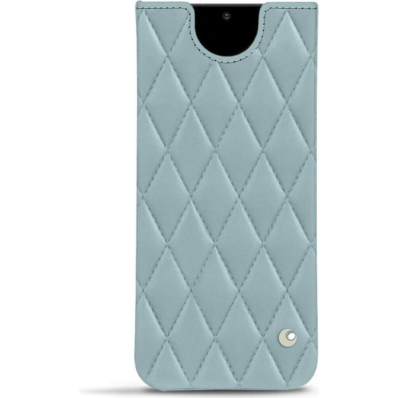 Noreve Lederschutzhülle (Samsung Galaxy S20), Smartphone Hülle, Blau