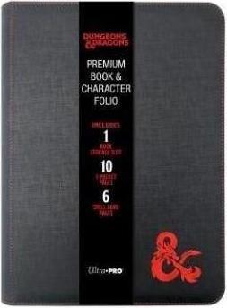 Image du produit Ultra Pro Neu UP - Dungeons & Dragons Premium Zippered Book & Character Folio