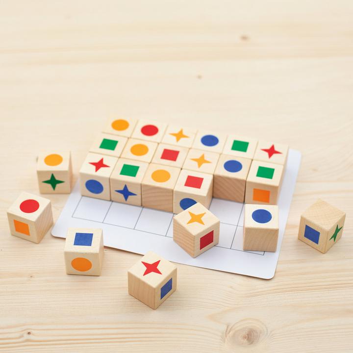 Actual product image The Nikitin material. N8 Logical rows (German, 4 - 8.25 years)