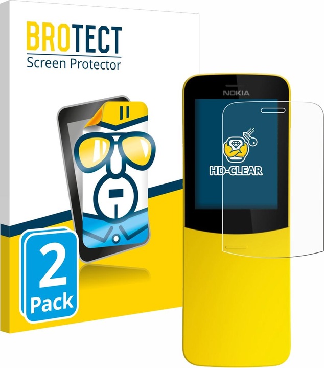 Produktbild BROTECT Schutzfolie Displayschutz Klar (2 Stück, 8110)
