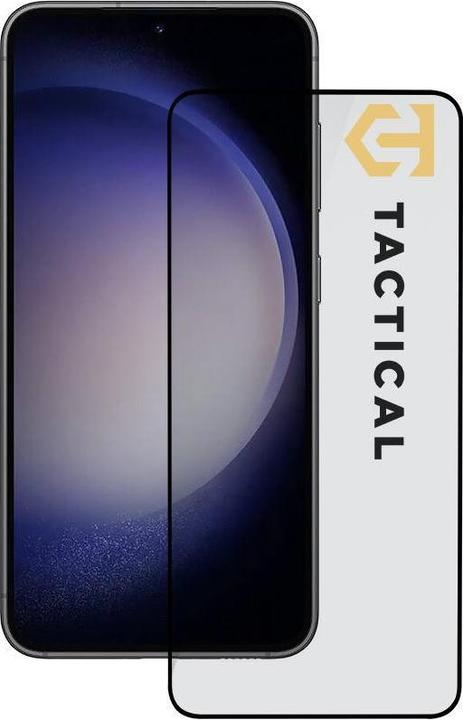 Actual product image Tactical Glass 5D Samsung Galaxy S23 Black (1 pcs., Samsung Galaxy S23)