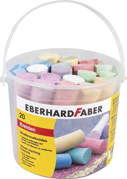 EberhardFaber Strassenkreide (Mehrfarbig, 20 x)