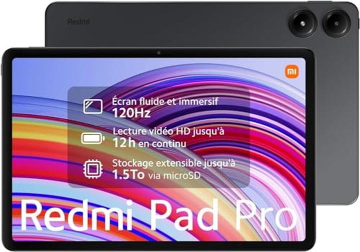 Immagine prodotto Xiaomi Redmi Pad Pro (Solo WiFi, 12.10", 256 GB, Grigio grafite)