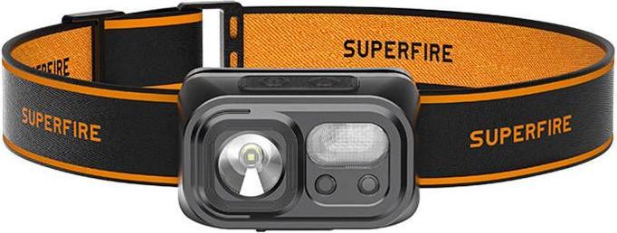 Superfire Lampe frontale HL23, 220lm, USB-C