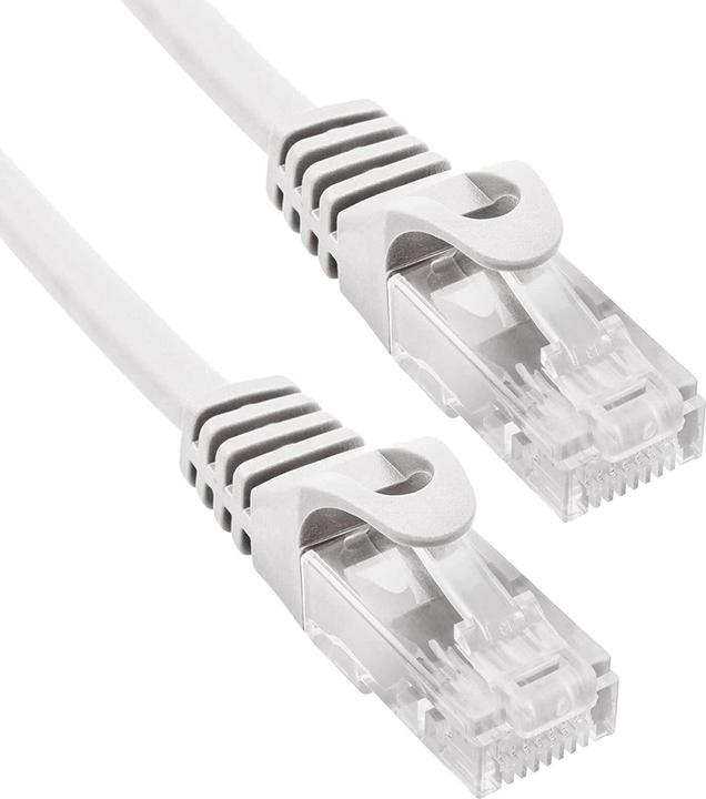 Produktbild Phasak CAT6 RJ45 0.5M CU UTP NETWORK CABLE GREY (U/UTP, CAT6, 0.25 m)