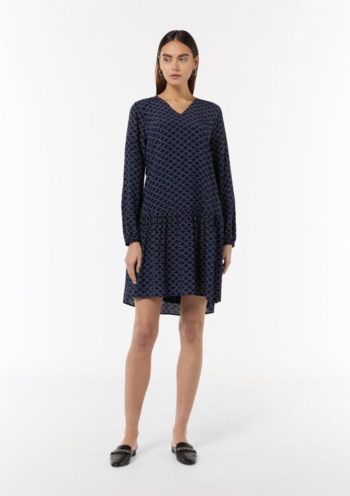 Produktbild Comma Kleid Minikleid aus Viskose (44)