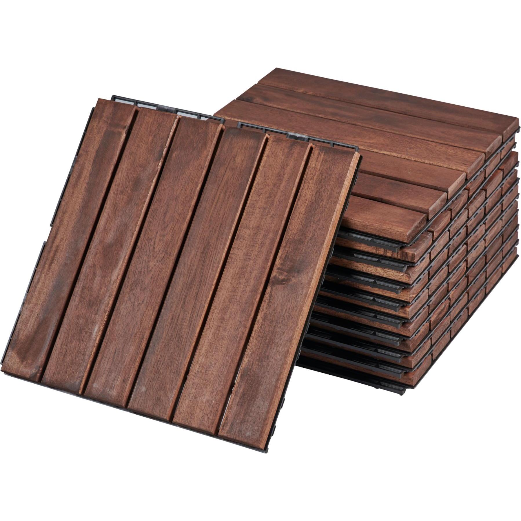 Casa.Pro, Gartenbodenbelag, Alliste (10 x, 30 x 30 cm)