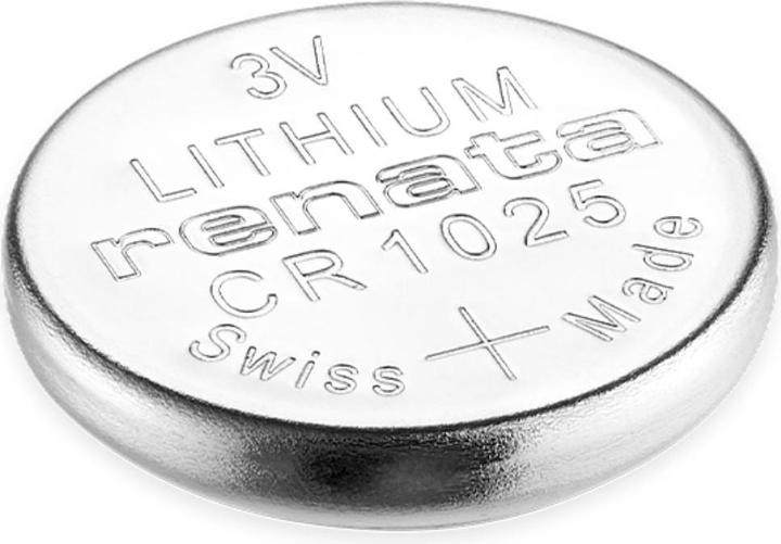 Image du produit Renata CR1025 Knopfzellen Batterie Lithium (1 pcs, CR1025, 30 mAh)