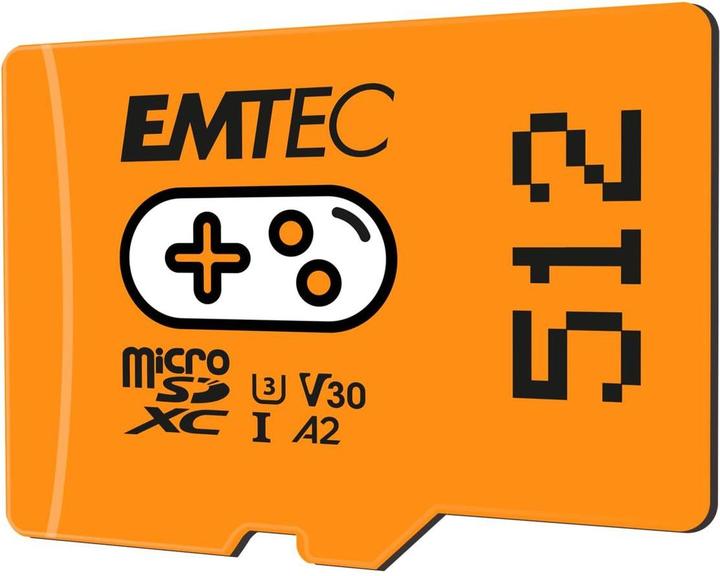 Produktbild Emtec MicroSD Card (512 GB, microSDXC, U3, UHS-I)