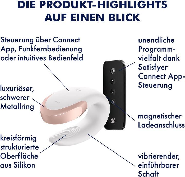 Produktbild Satisfyer Double Love Luxury Partner Vibrator