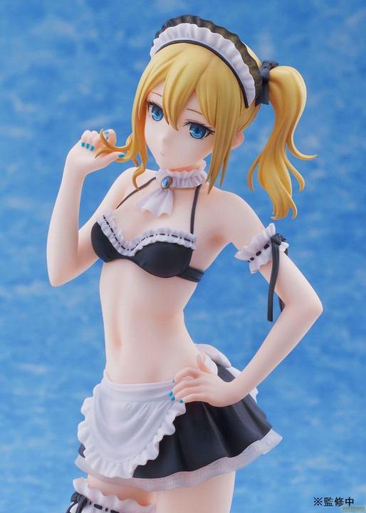 Actual product image Aniplex Kaguya-sama: Love is War 1/7 statuette PVC Ai Hayasaka maid swimsuit Ver. 25 cm