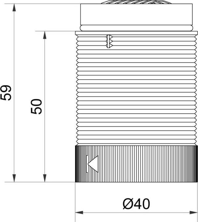 Actual product image Werma TwinFLASH KS40 24V dc Yellow