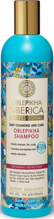 Natura Siberica Siberica Professional - Oblepikha Shampoo Buckthorn Shampoo For Normal And Oily Hair 400Ml (400 ml, Flüssiges Shampoo)