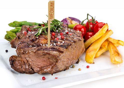 Actual product image Papstar Steak marker "MEDIUM (250x)