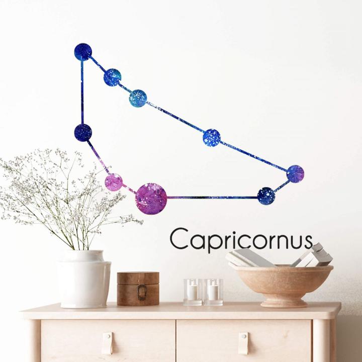 Actual product image Trenddeko Constellation Capricornus - Capricorn (70 x 52 cm)